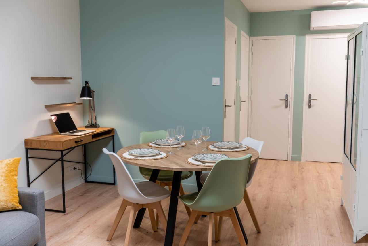 Apartament T2 De Standing Climatise Avec Parking Prive, Tram T2 T5, Hopitaux Est Bron Zewnętrze zdjęcie